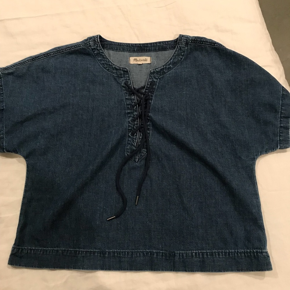 Madewell up lace top - Picture 2 of 3